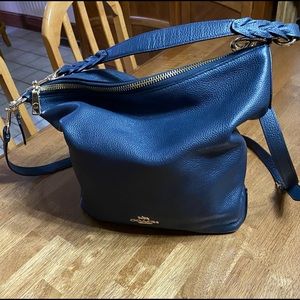 Coach Abby Duffle Navy blue crossbody & shoulder